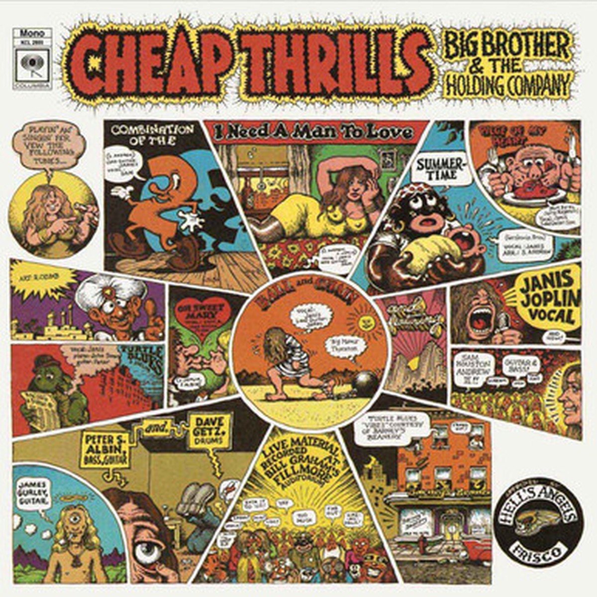 Big Brother & The Holding Company - Cheap Thrills (LP) - Mono - 180g Audiophile Vinyl