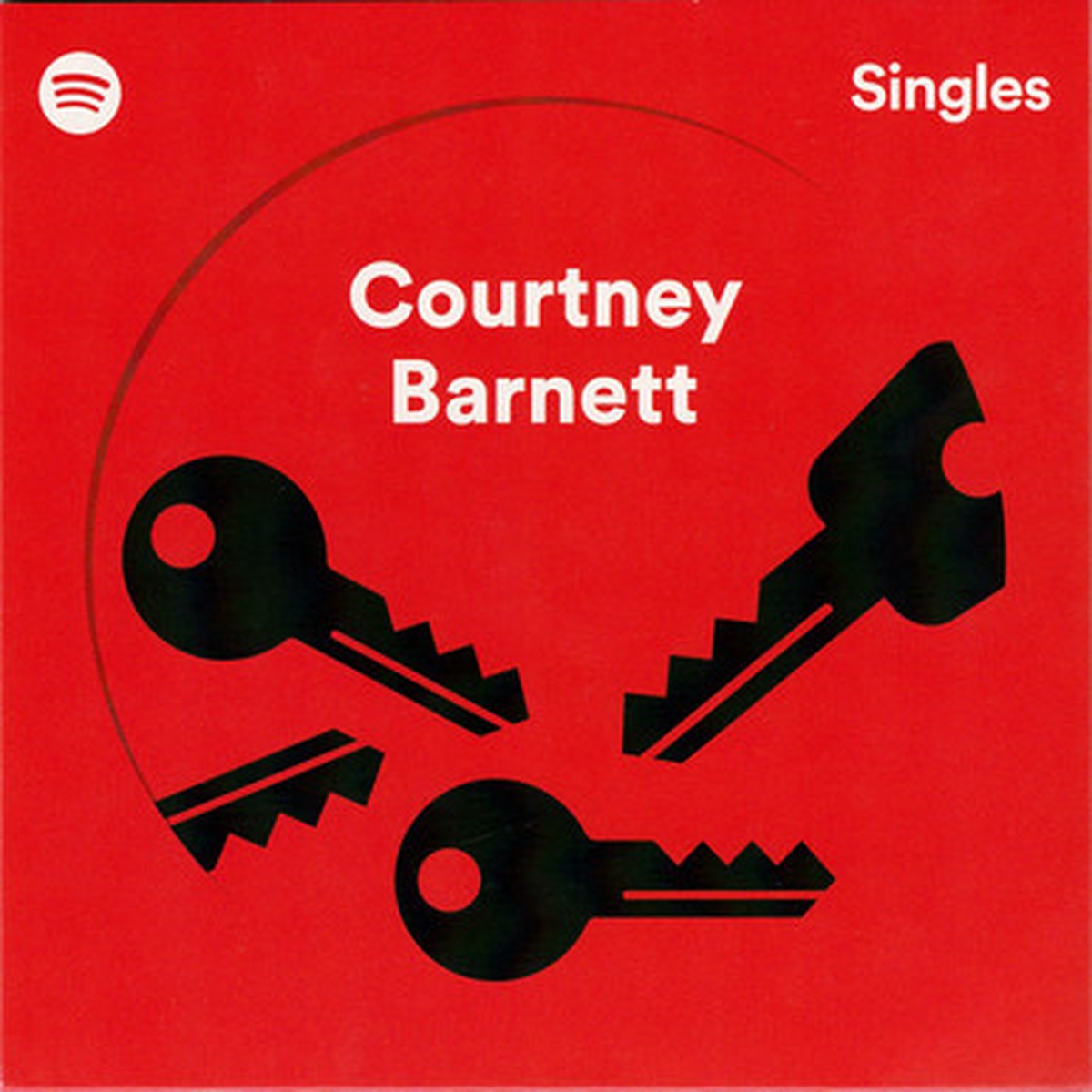 Courtney Barnett - Spotify Singles (7" Single) - Ltd Edition Red Vinyl