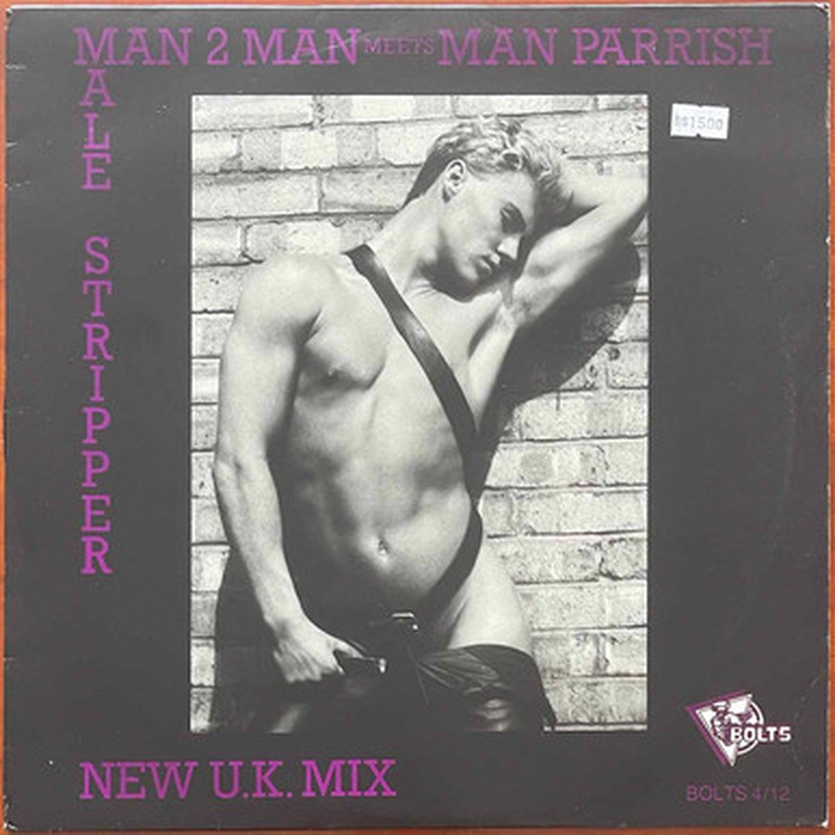 Man 2 ManMeetMan Parrish - Male Stripper (12" Single) - 45RPM - VG+/VG+