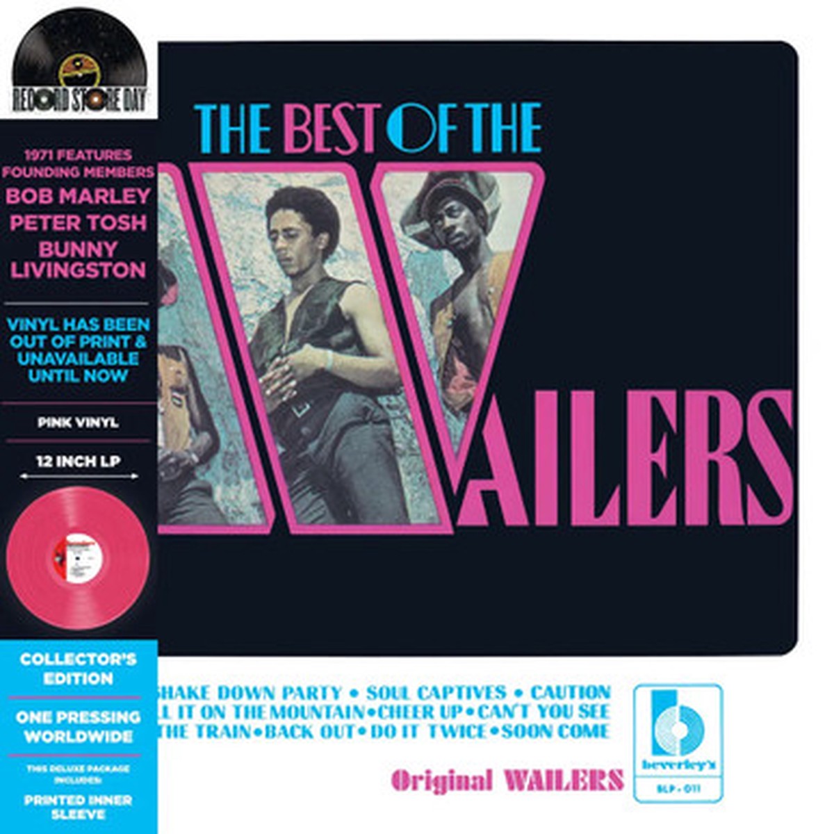 The Wailers - The Best Of The Wailers (Limited Pink Vinyl) - RSD 24