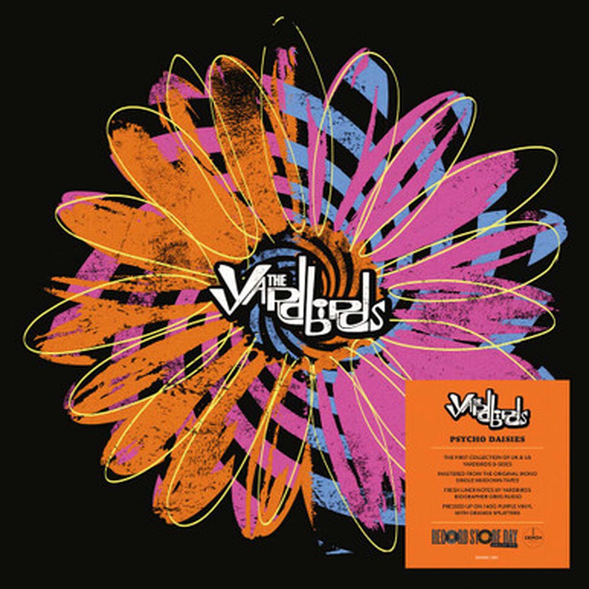 The Yardbirds - Psycho Daisies - The Complete B-Sides (140G Purple Vinyl With Orange Splatters) (RSD 2024)