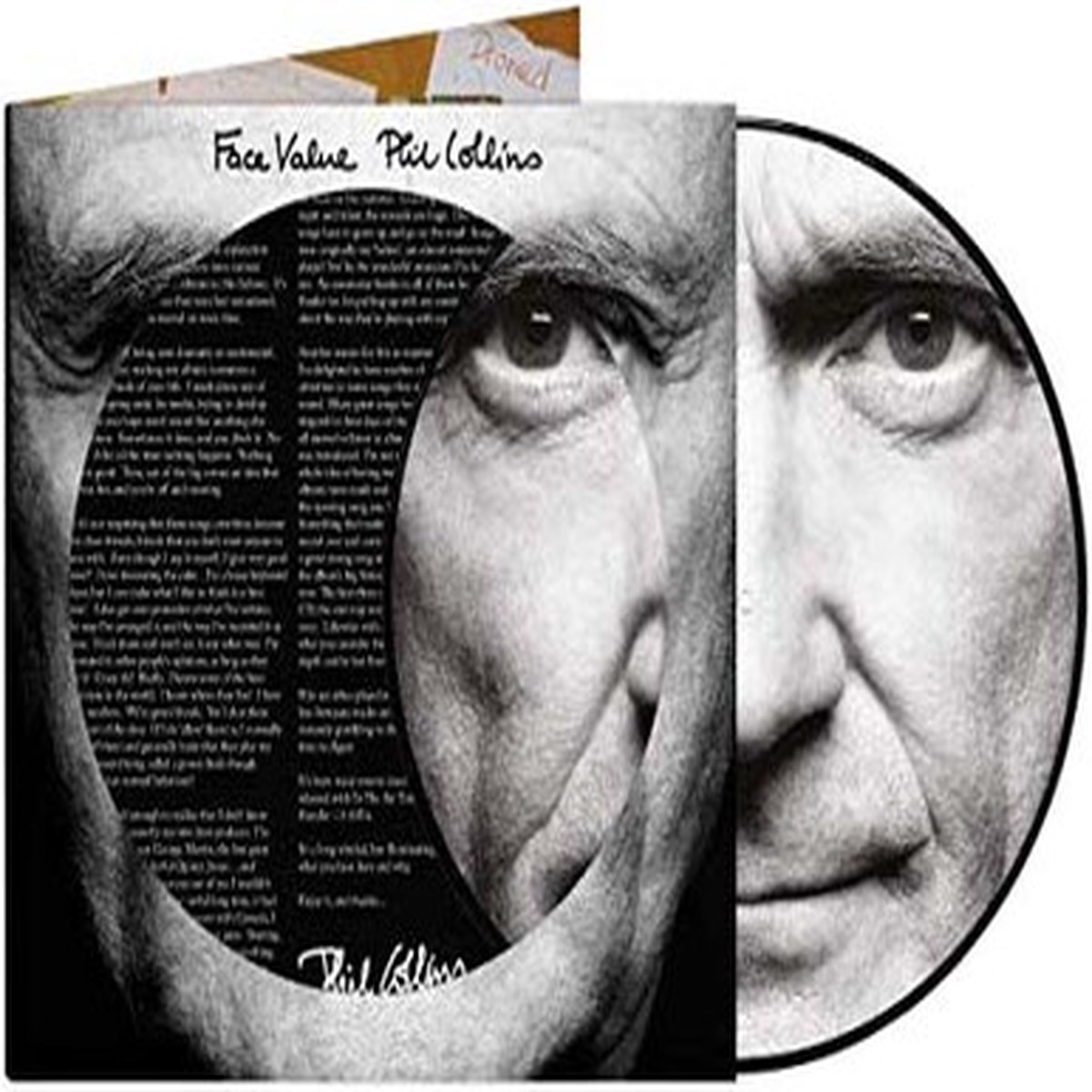 Phil Collins - Face Value (LP) - 40th Anniversary Edition Picture Disc Vinyl