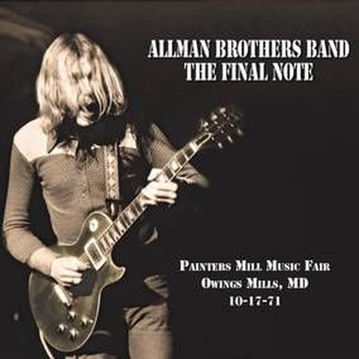 Allman Brothers Band - The Final Note (2LP) - Ltd. Ed. Black & White Swirl Vinyl