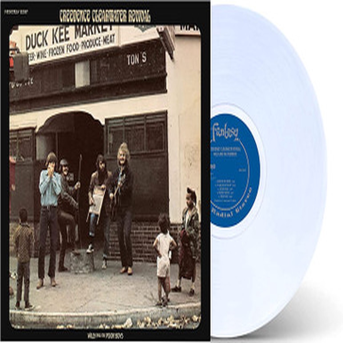 Creedence Clearwater Revival - Willy And The Poor Boys (LP) - Clear Vinyl
