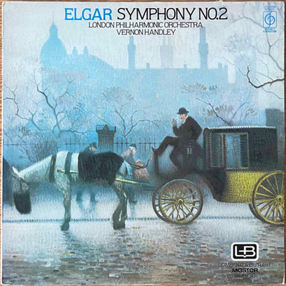 Elgar, London Philharmonic Orchestra, Vernon Handley - Symphony No. 2 (LP) - VG+/VG+