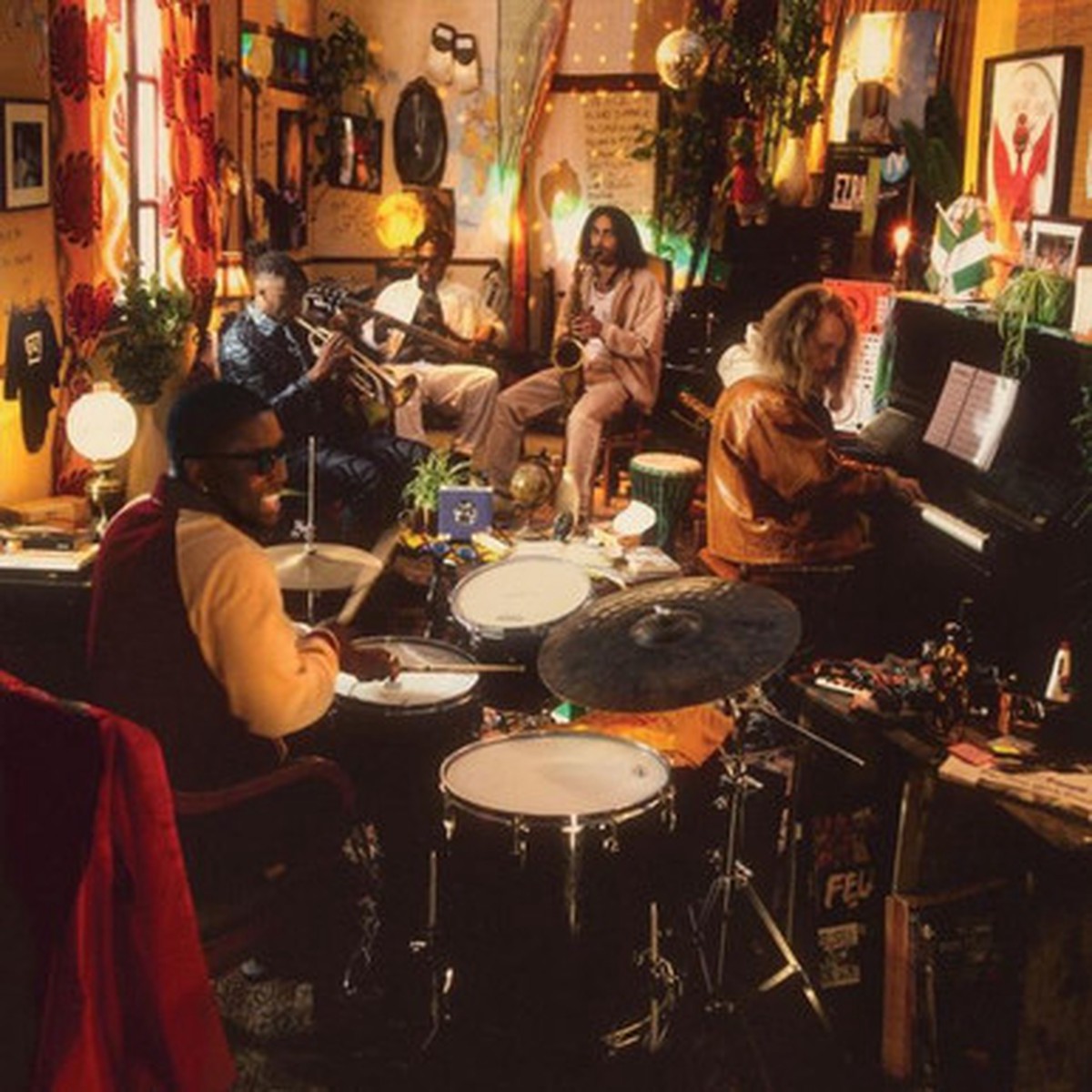 Ezra Collective - Where I'm Meant To Be (2LP) - Ltd Edition Marble Orange Vinyl