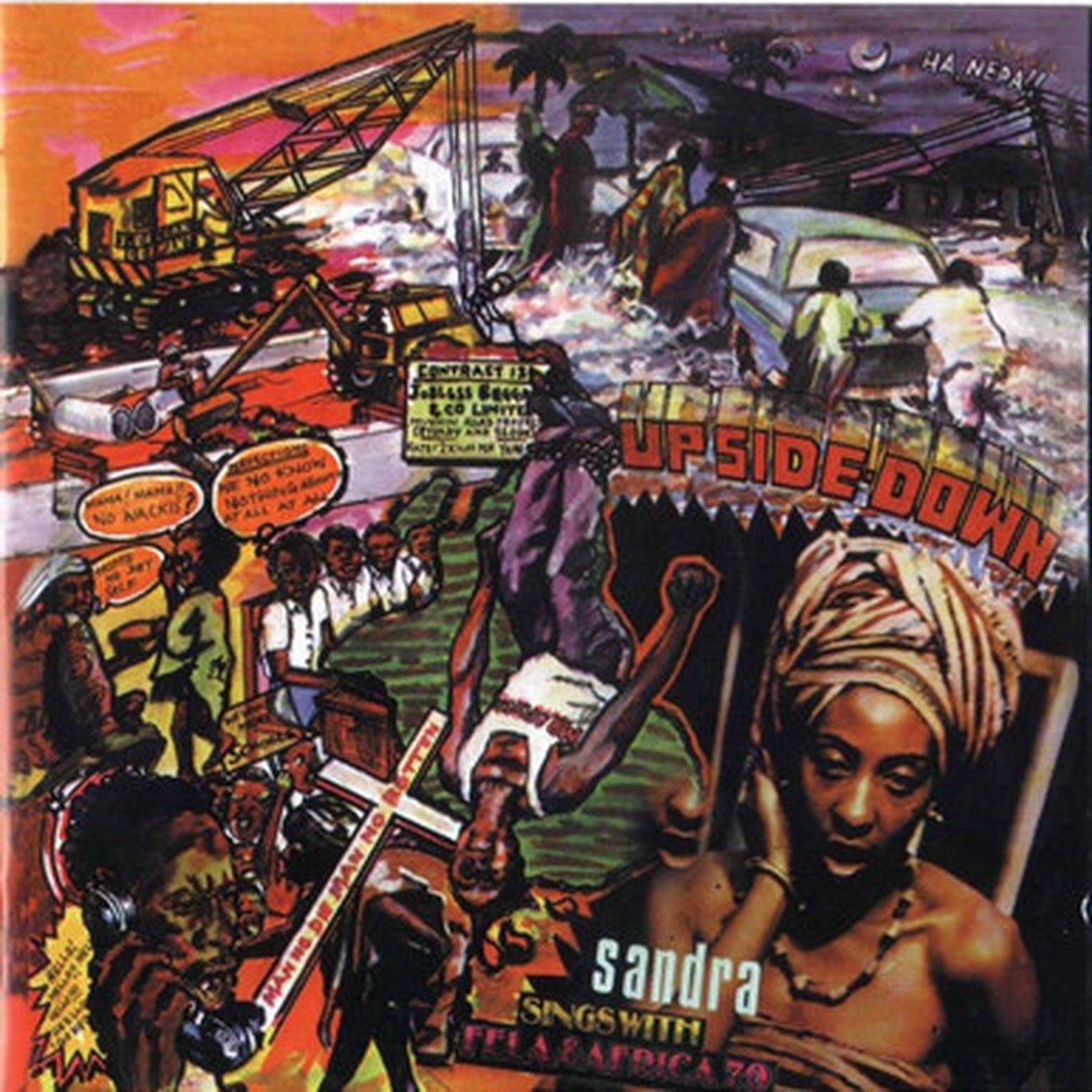 Fela & Africa 70 - Up Side Down (LP)