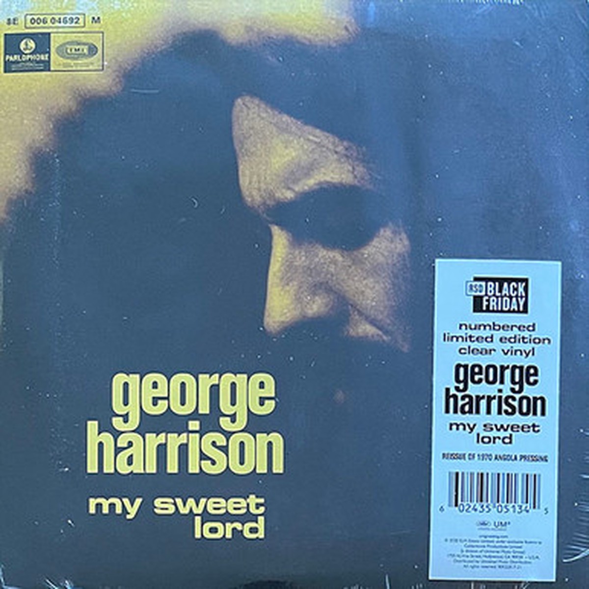 George Harrison - My Sweet Lord (7" Single) - Numbered Limited Edition Clear Vinyl