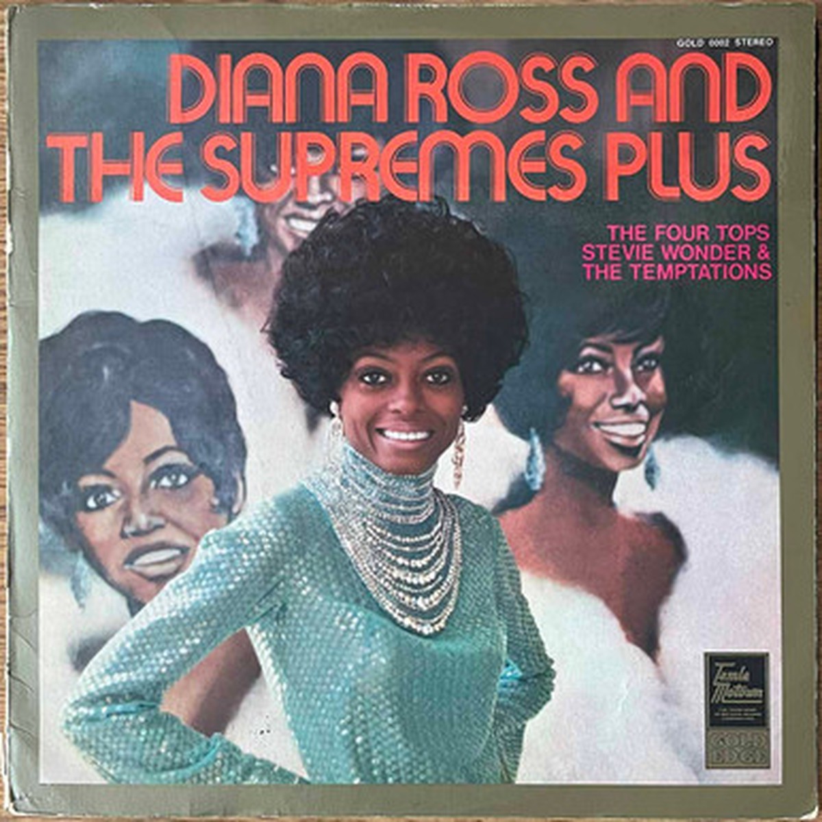 Diana Ross And The SupremesPlusThe Four Tops,Stevie Wonder&The Temptations - Diana Ross And The Supremes Plus (LP) - VG/VG+