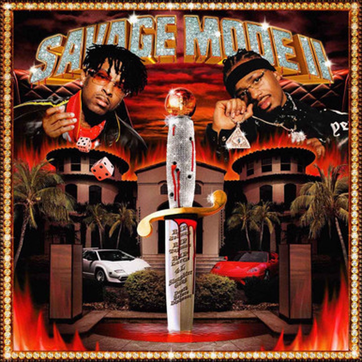 21 Savage & Metro Boomin - Savage Mode II (LP) - Translucent Red Vinyl