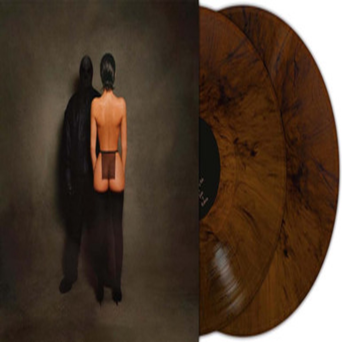 $, Kanye West, Ty Dolla $ign - Vultures 1 (2LP) - Brown Marble Vinyl