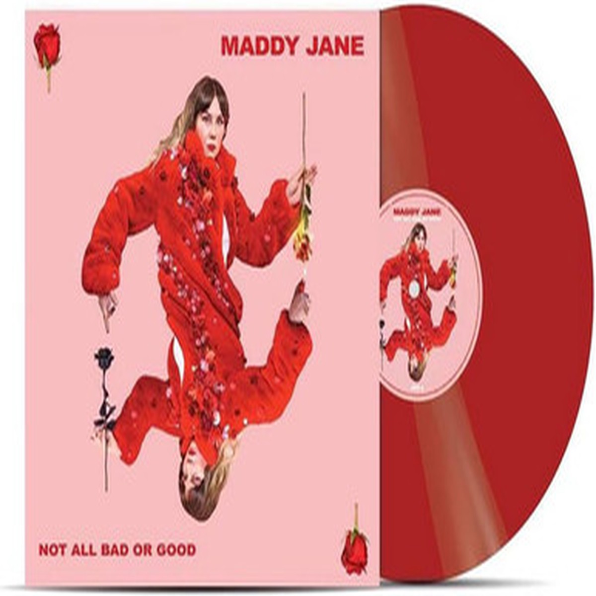 Maddy Jane - Not All Bad Or Good (LP) - Red Vinyl