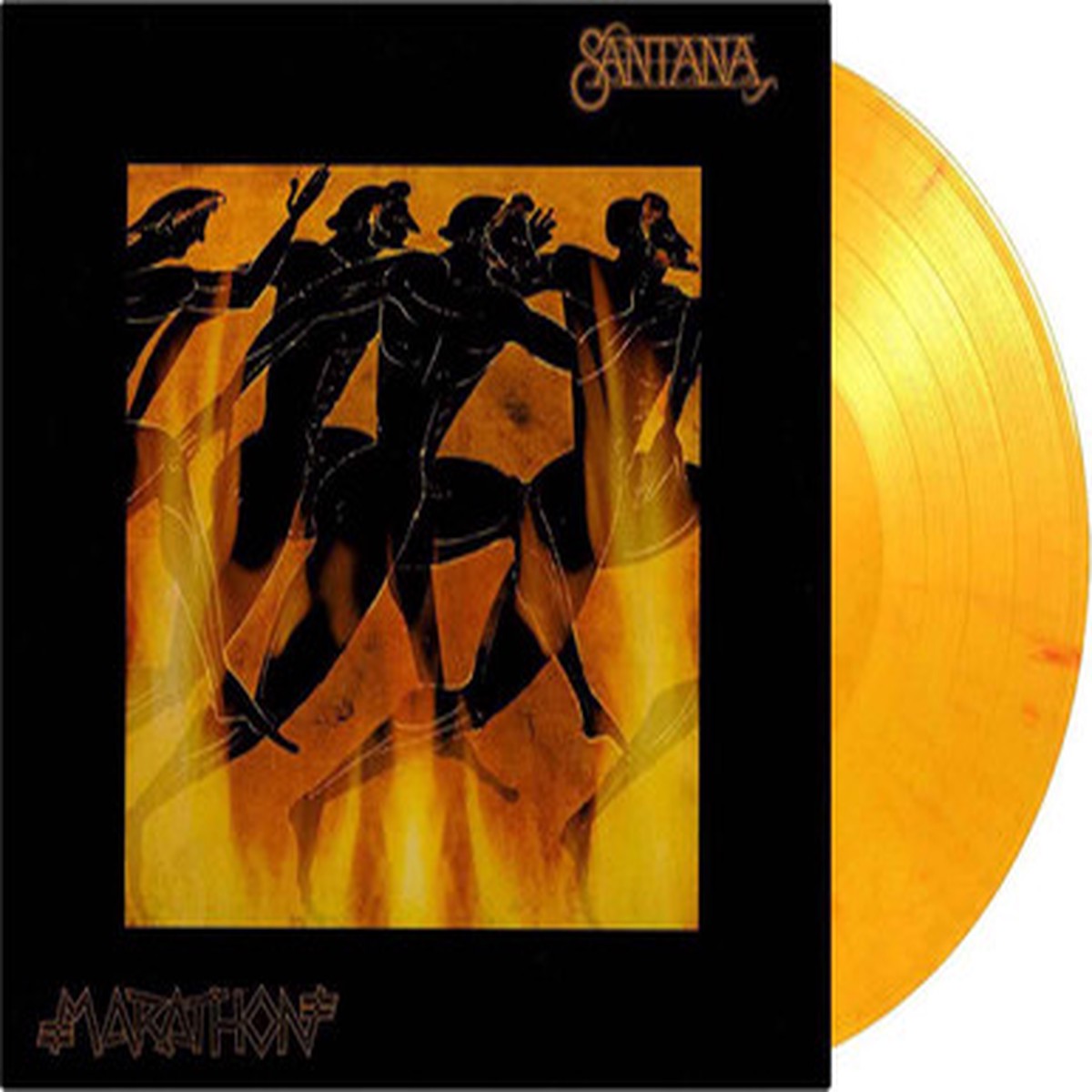 Santana - Marathon (LP) - Red & Orange Marbled Vinyl