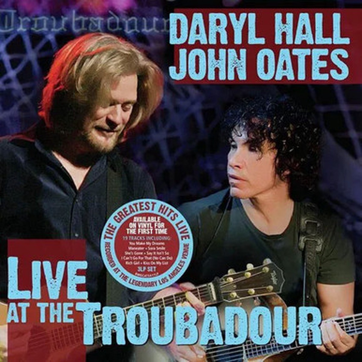 Daryl Hall John Oates - Live At The Troubadour (3LP)