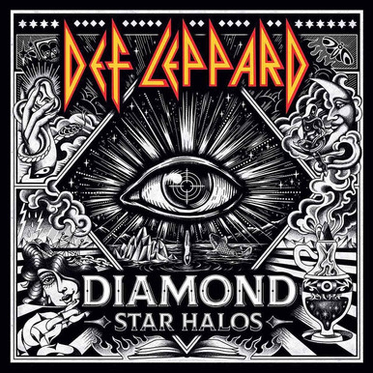 Def Leppard - Diamond Star Halos (2LP) - Clear Vinyl