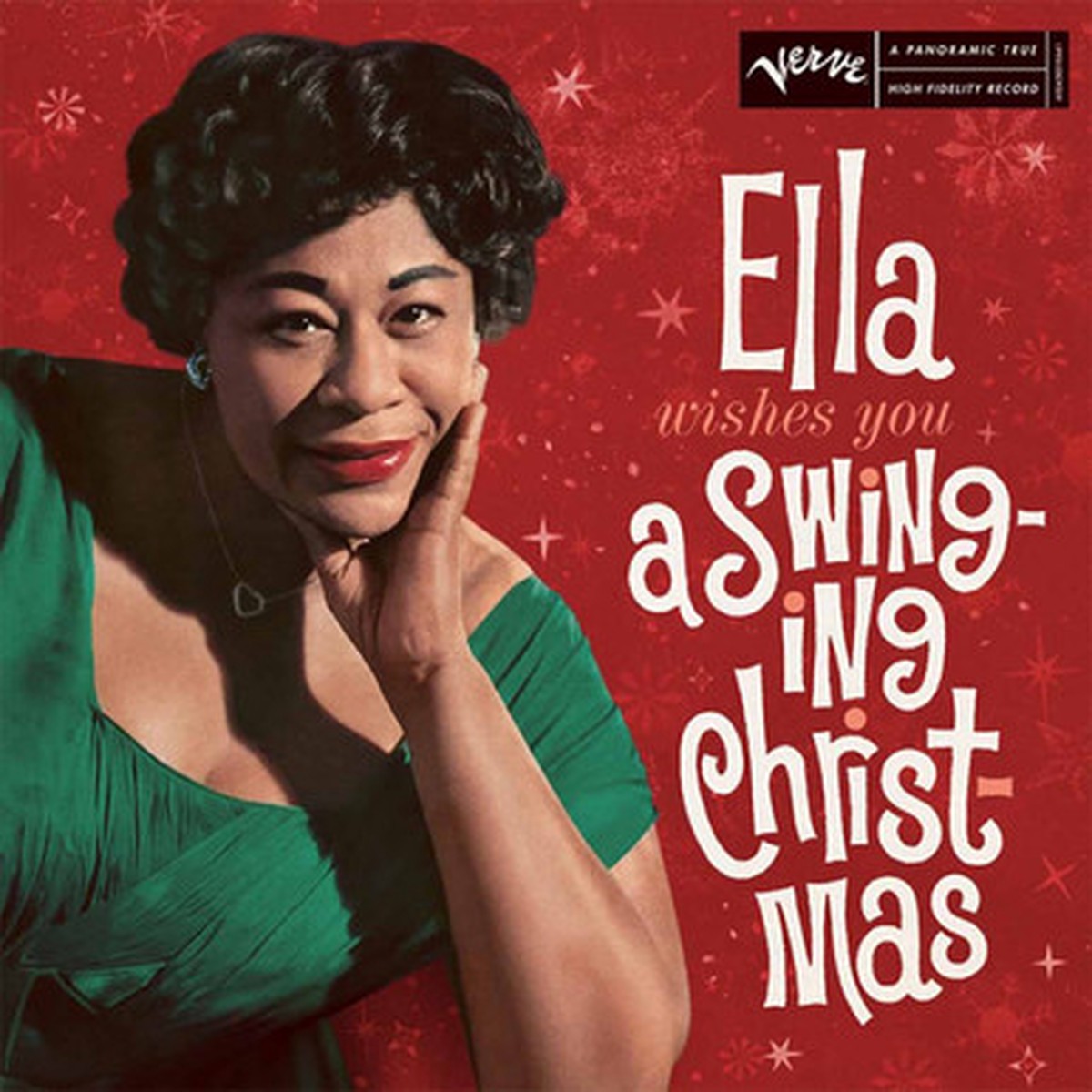 Ella Fitzgerald - Ella Wishes You A Swinging Christmas (LP) - Limited Edition Red Vinyl