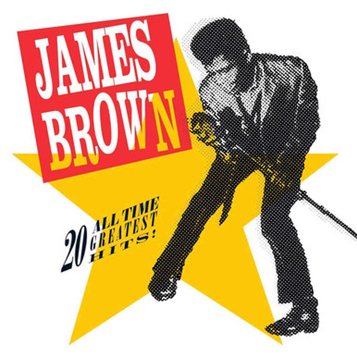 James Brown - 20 All Time Greatest Hits! (2LP) - Transparent Red Vinyl
