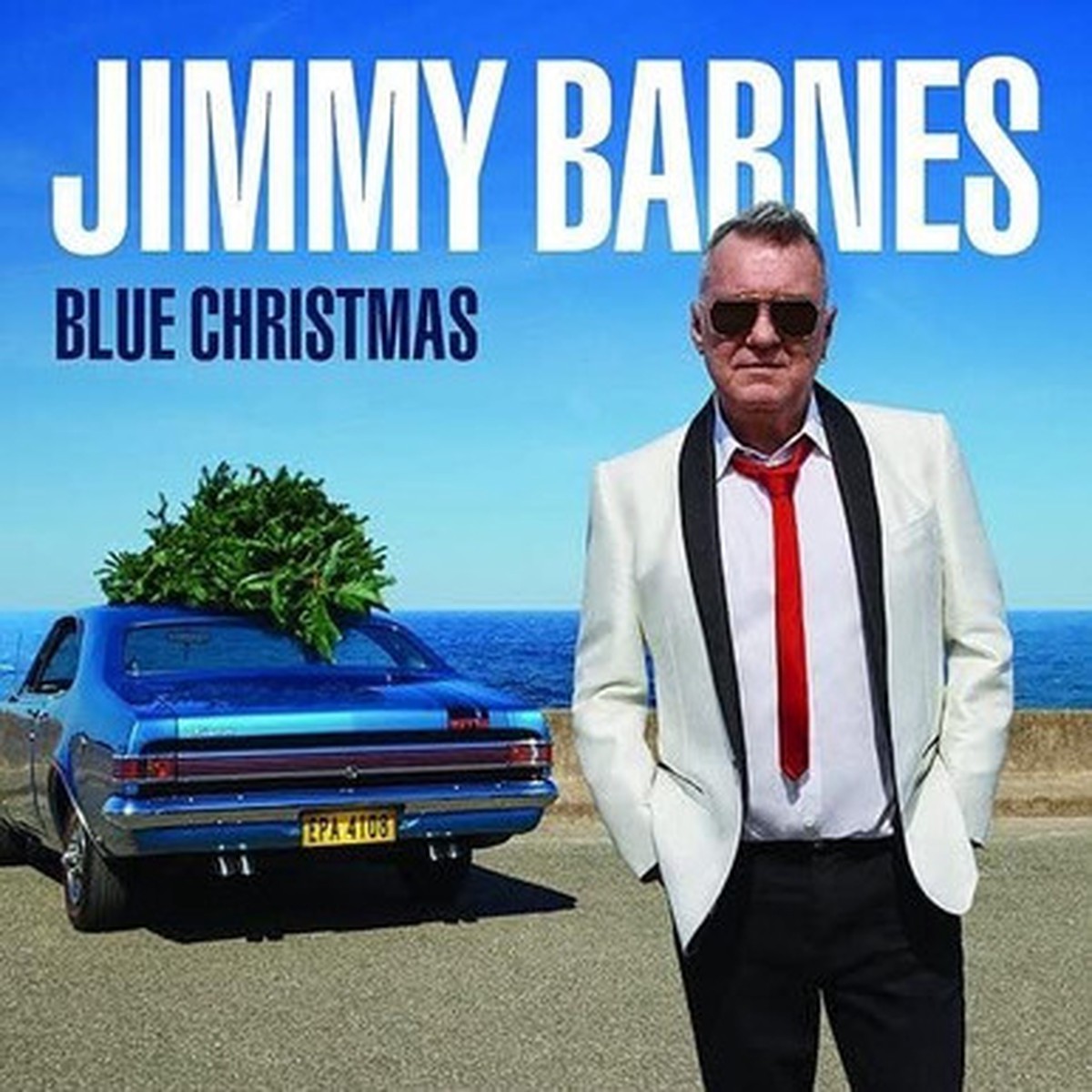 Jimmy Barnes - Blue Christmas (LP) - Blue Vinyl