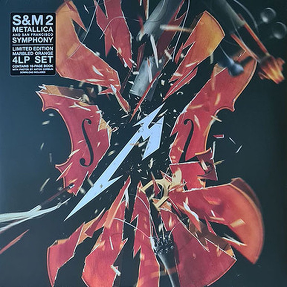 Metallica & San Francisco Symphony - S&M2 - Limited Edition Marbled Orange Vinyl (4LP) + Booklet