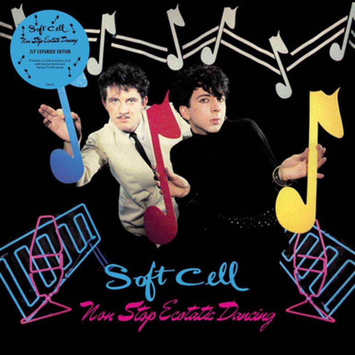 Soft Cell - Non Stop Ecstatic Dancing (2LP) - Pink/Blue Vinyl