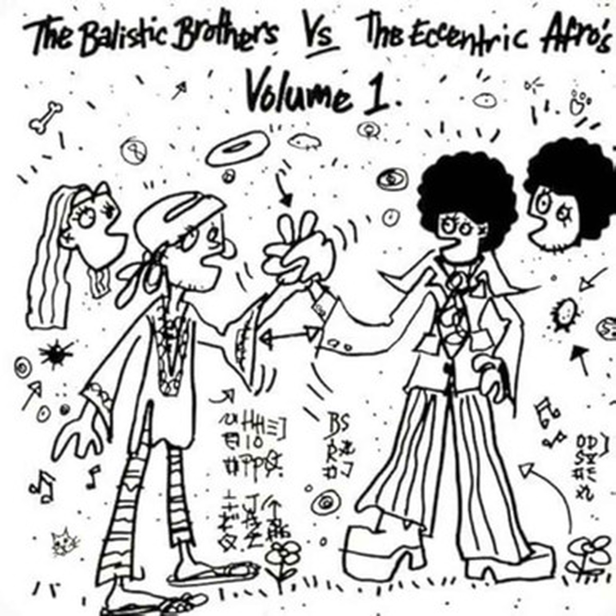 The Ballistic Brothers Vs.The Eccentric Afro's - Volume 1 (LP)