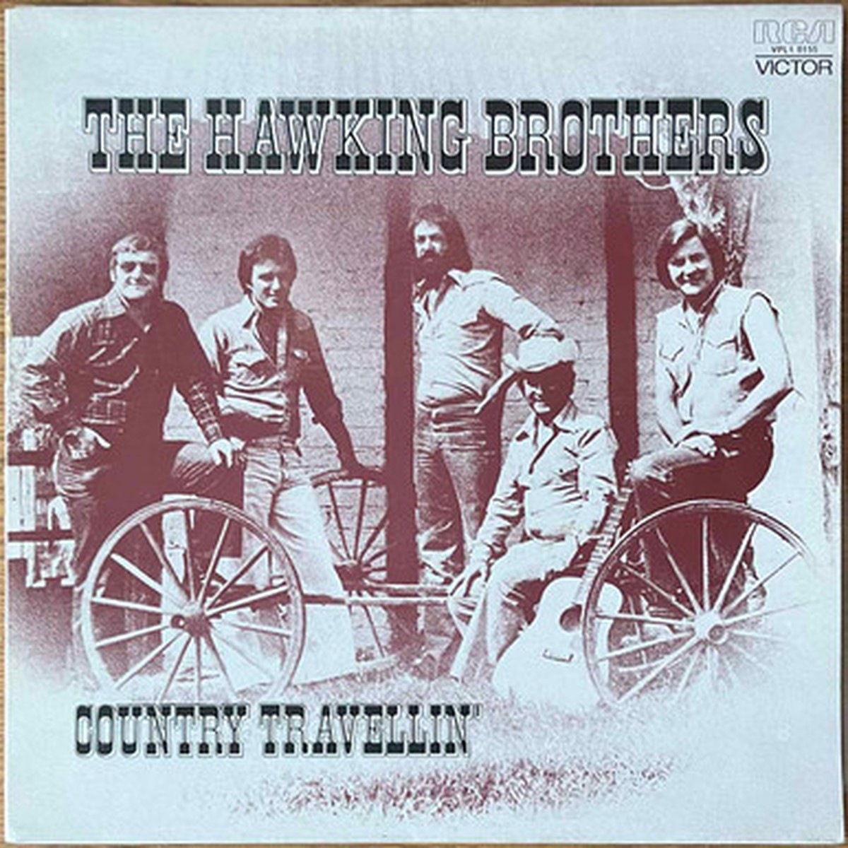 The Hawking Brothers - Country Travellin' (LP) - VG/VG+
