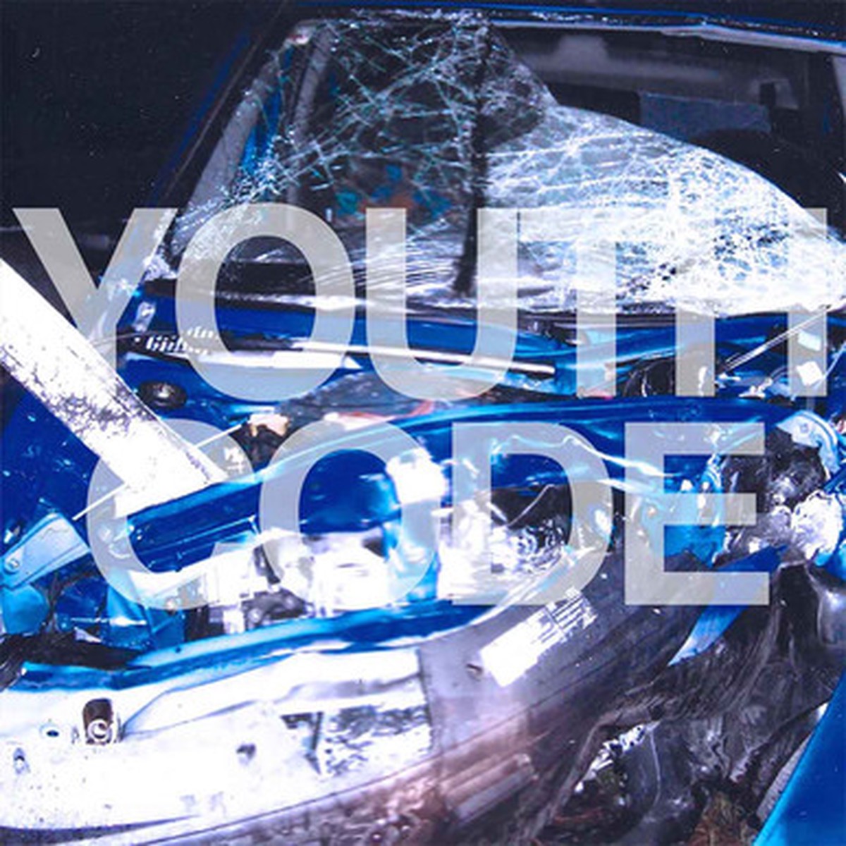 Youth Code - Yours, With Malice (EP) - Sky Blue & Black Galaxy Vinyl
