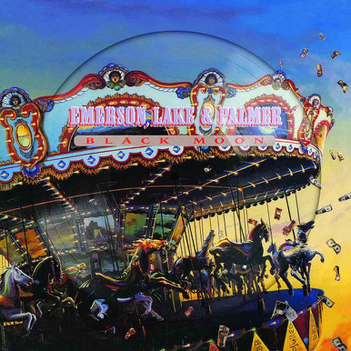 Emerson, Lake & Palmer - Black Moon (LP) - 30th Anniversary Picture Disc Vinyl