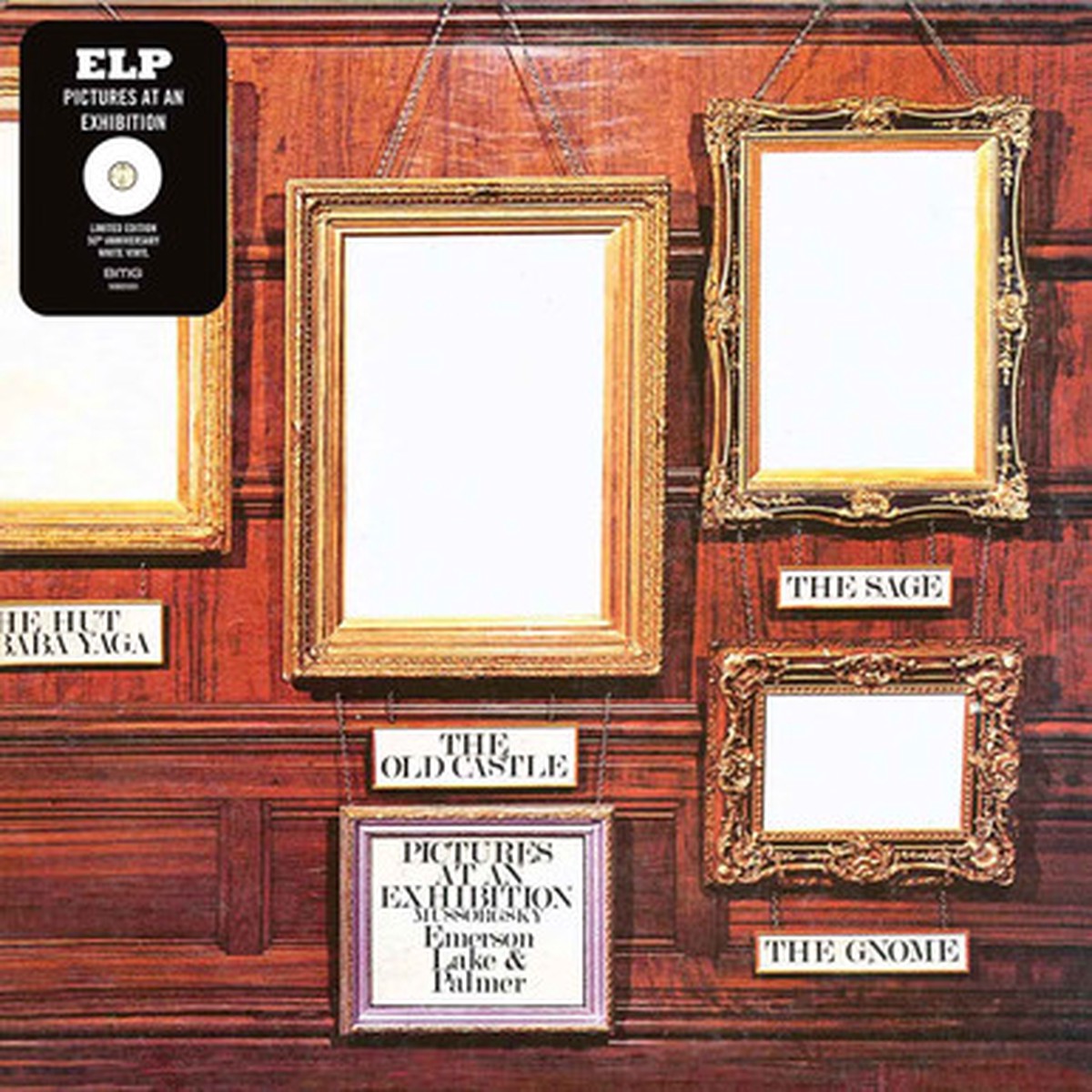 Emerson, Lake & Palmer - Pictures At An Exhibition (LP) - White Vinyl