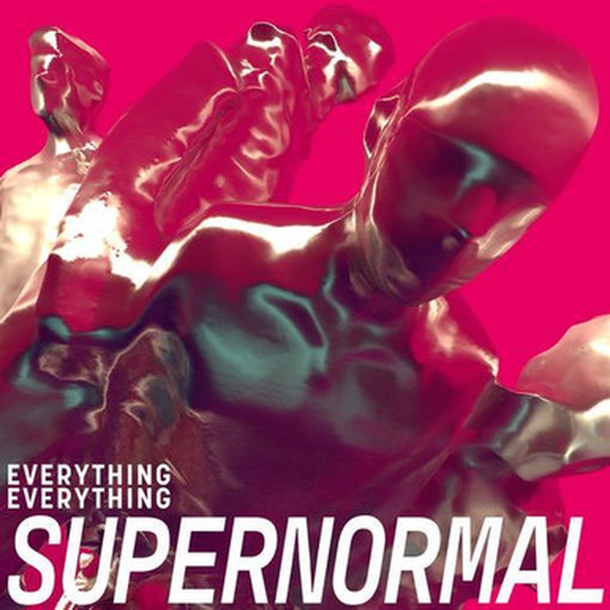 Everything Everything - Supernormal (10" Single) - 45RPM Clear w/ Red & Green Splatter Vinyl