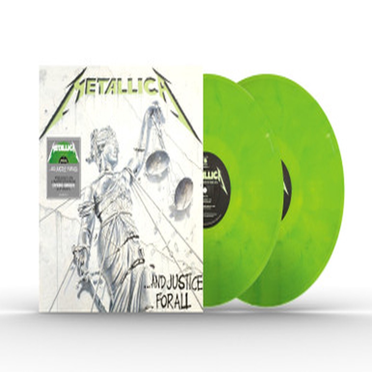 Metallica - ...And Justice For All (2LP) - Ltd Edn Dyers Green Vinyl