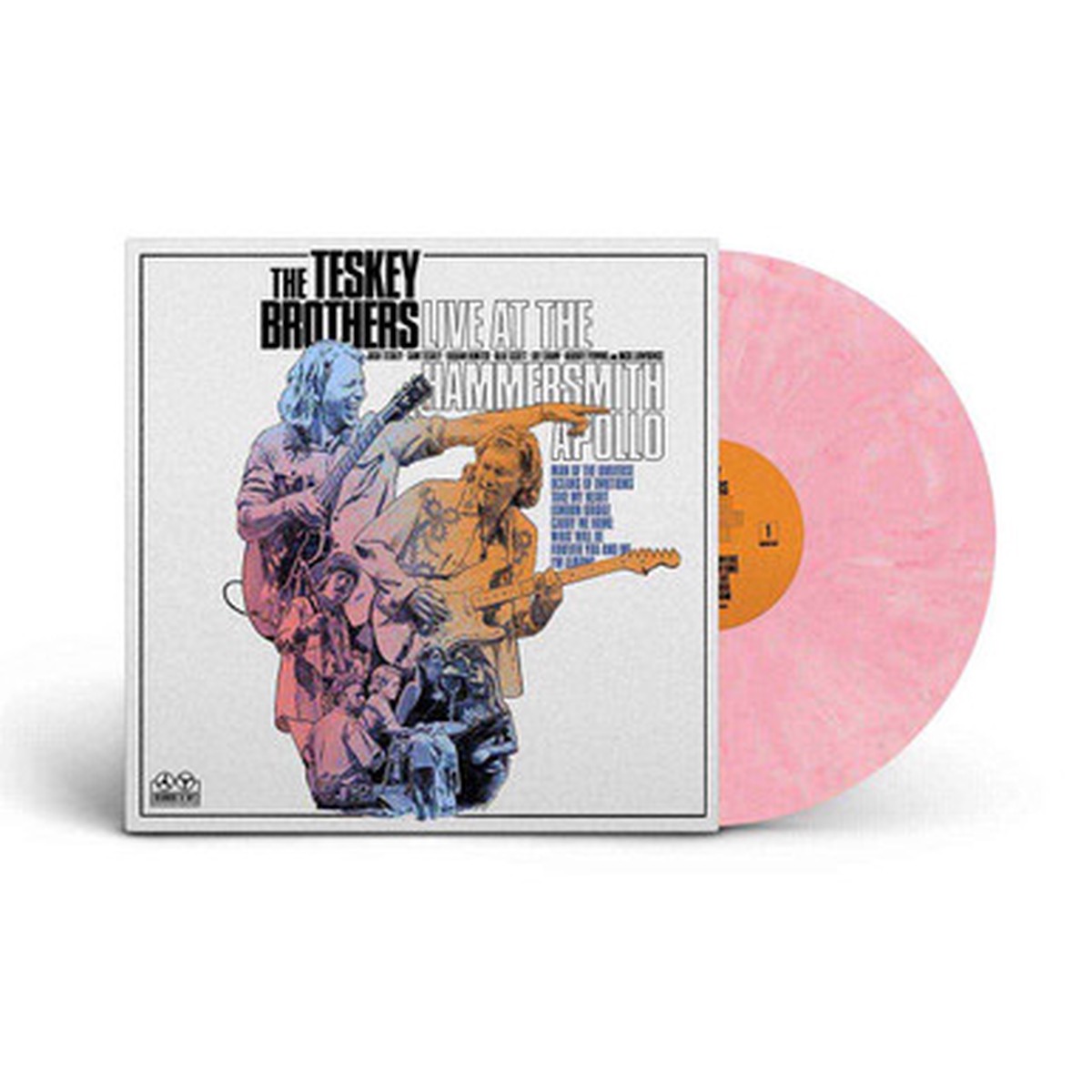 The Teskey Brothers - Live at Hammersmith Apollo (LP) - Pink Vinyl