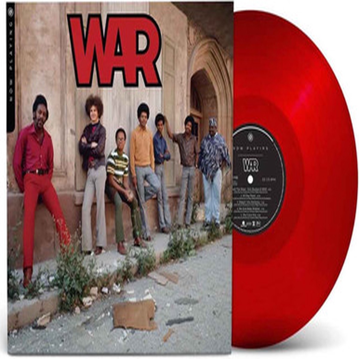 War - Now Playing (LP) - Red Transparent Vinyl