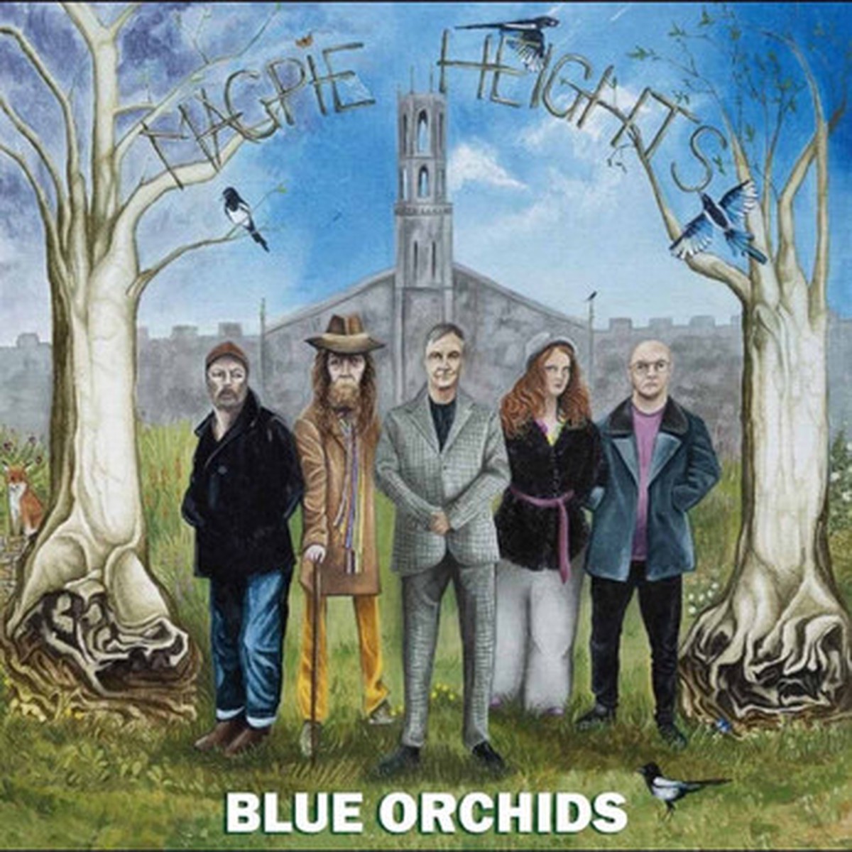Blue Orchids - Magpie Heights (LP) - Opaque White Vinyl