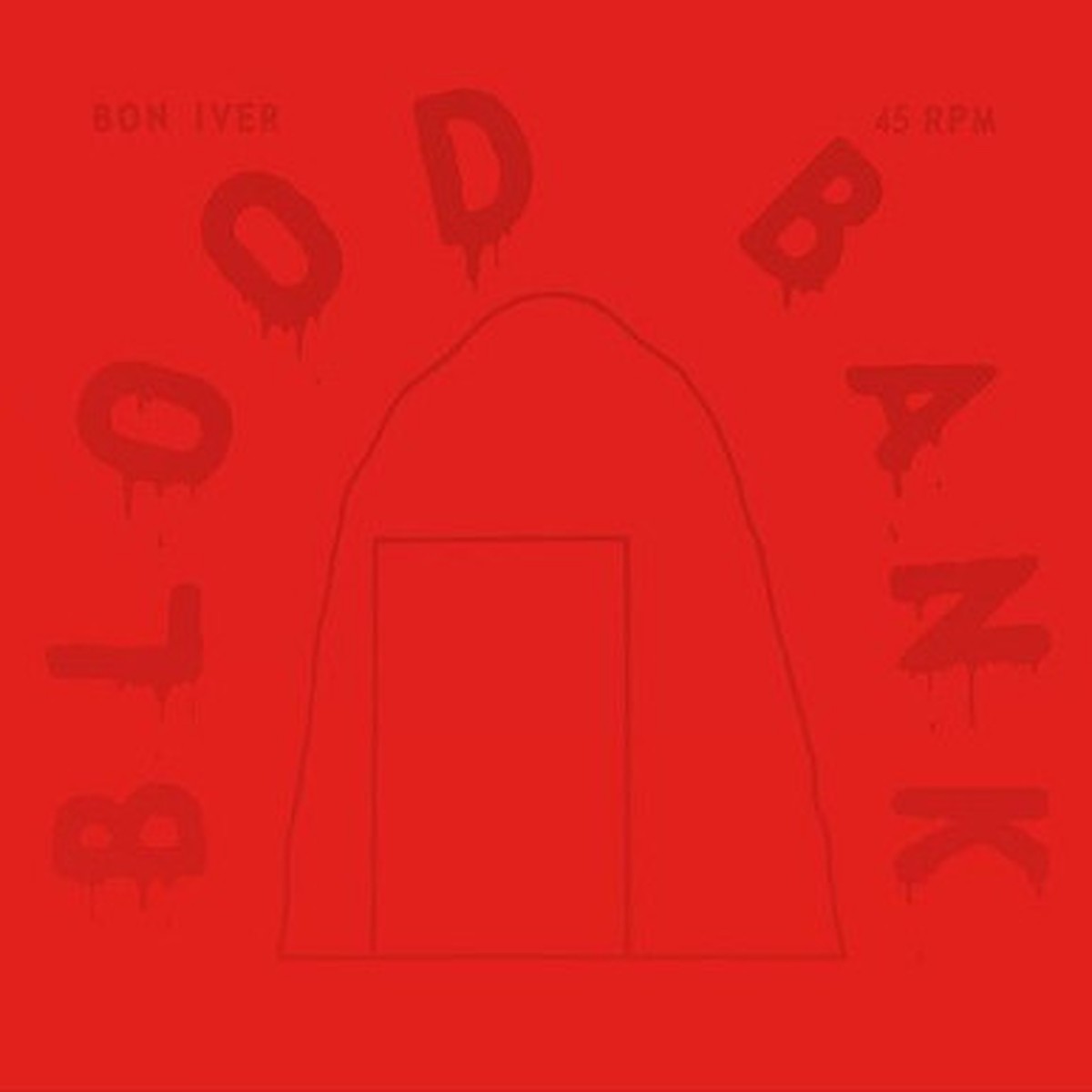Bon Iver - Blood Bank (EP) - Ltd Edition Transparent Red Vinyl