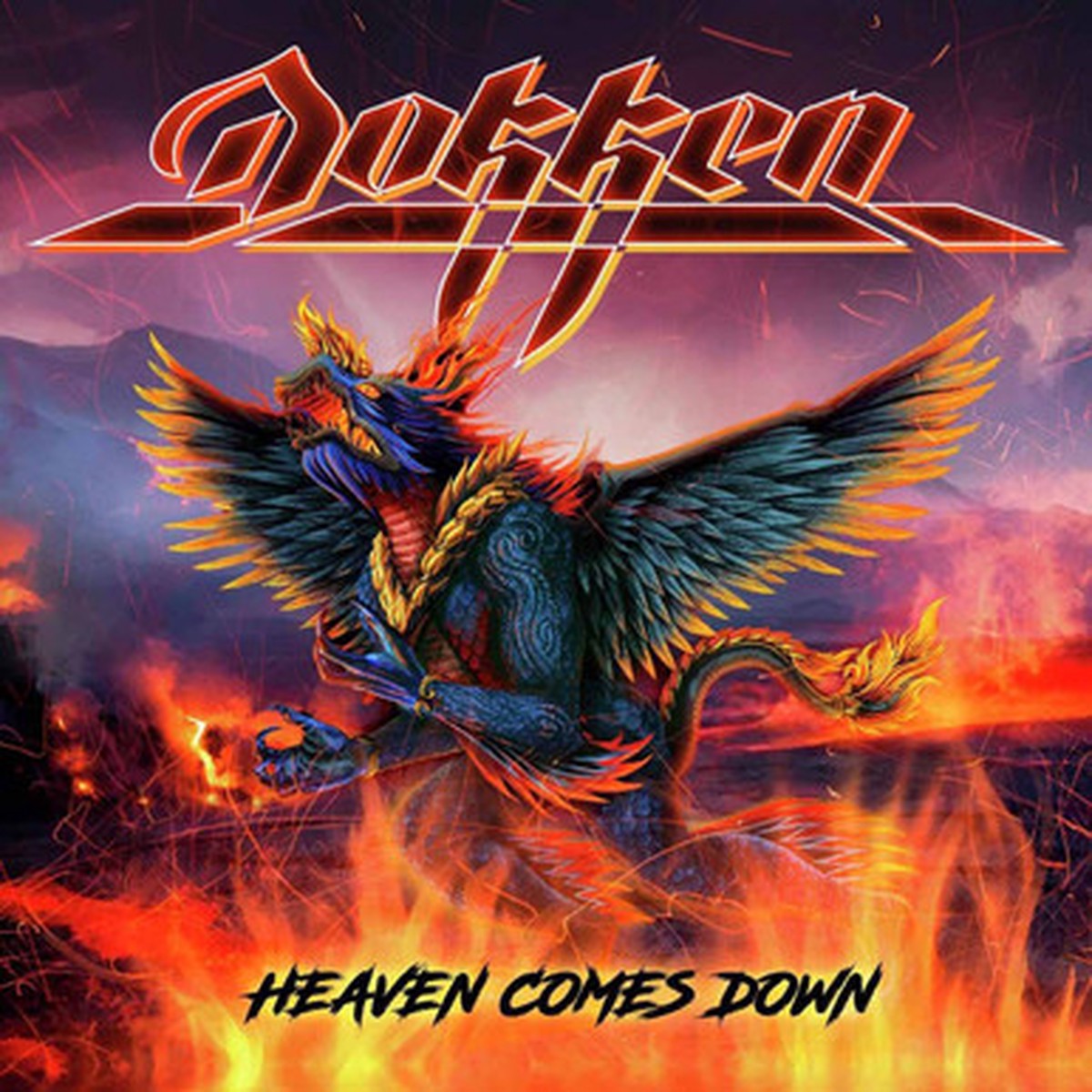 Dokken - Heaven Comes Down (LP) - Purple Vinyl
