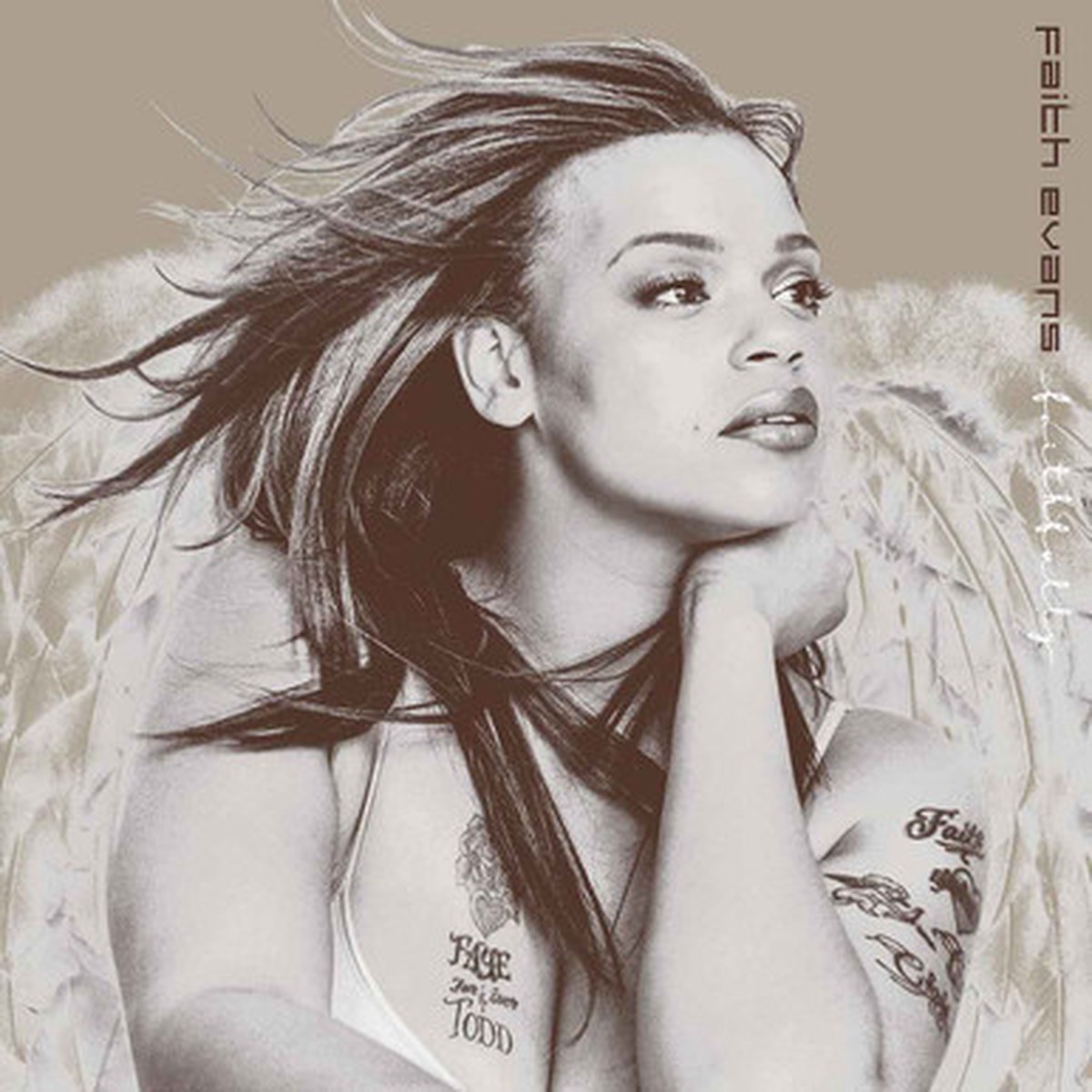 Faith Evans - Faithfully (2LP) - Black & White Vinyl