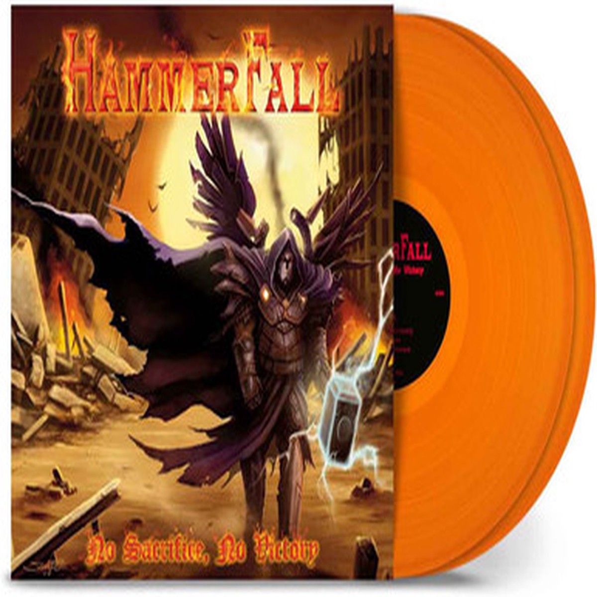 HammerFall - No Sacrifice, No Victory (2LP) - Orange Vinyl