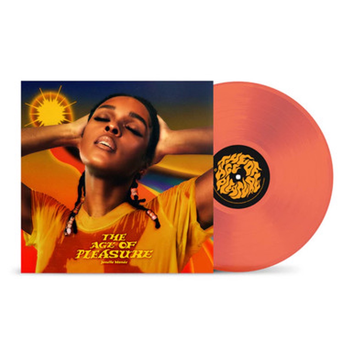 Janelle Mone - The Age Of Pleasure (LP) - Orange Crush Vinyl
