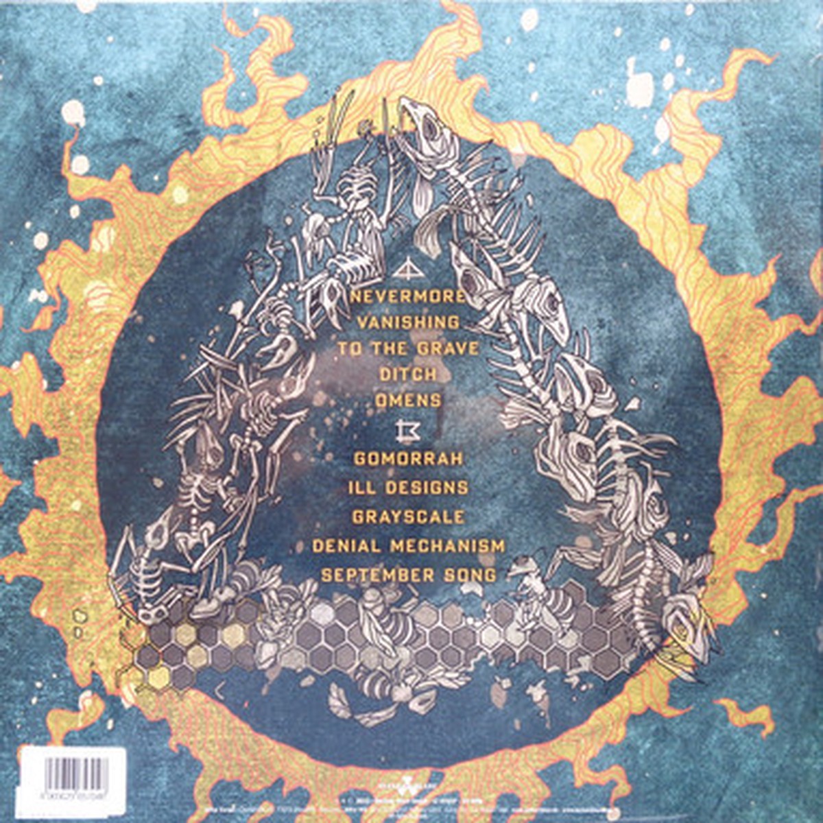 Lamb Of God - Omens (LP) - Limited Edition White/Sky Blue Marbled Vinyl