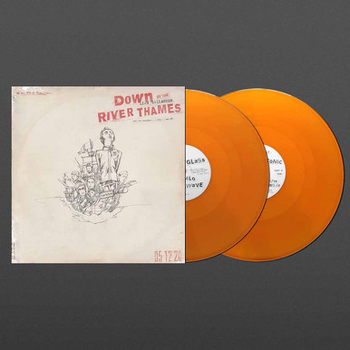 Liam Gallagher - Down By The River Thames (2LP) - Limited Edition Orange Vinyl