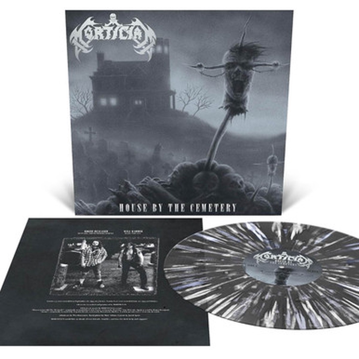Mortician - House By The Cemetery (EP) - 45RPM Black Ice With Splatter Vinyl