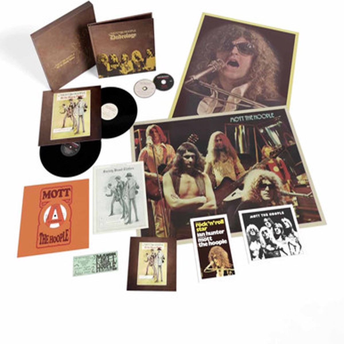 Mott The Hoople - All The Young Dudes (50th Anniversary Edition) (2LP + 12" Single + 2CD) - Limited Edition Numbered