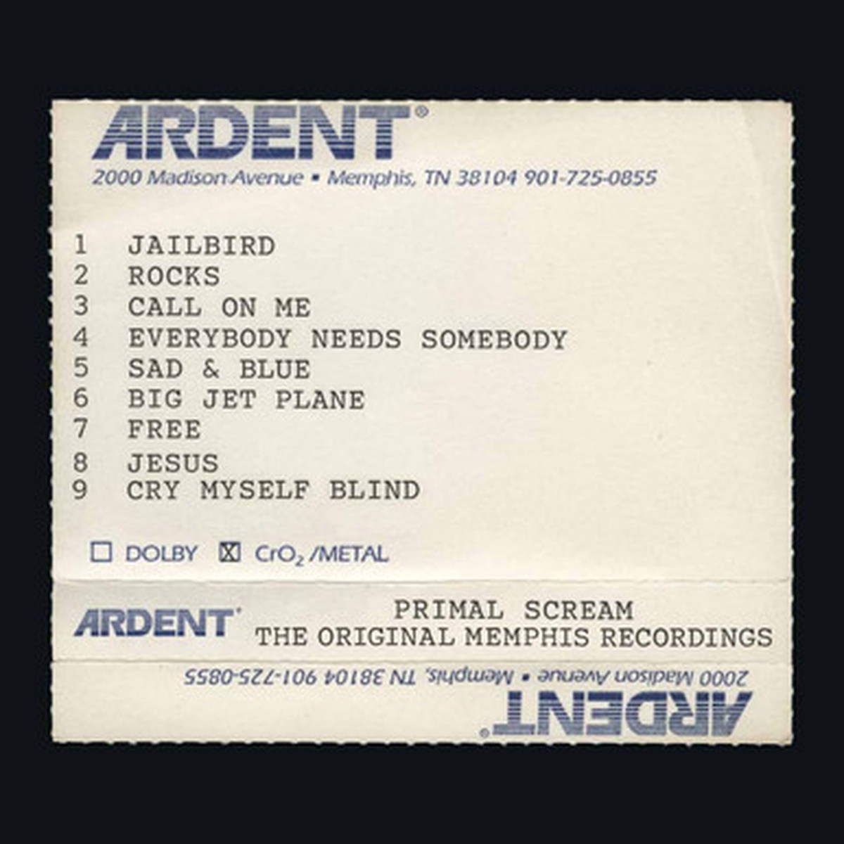 Primal Scream - Give Out But Don't Give Up (The Original Memphis Recordings) (2LP) - 45RPM