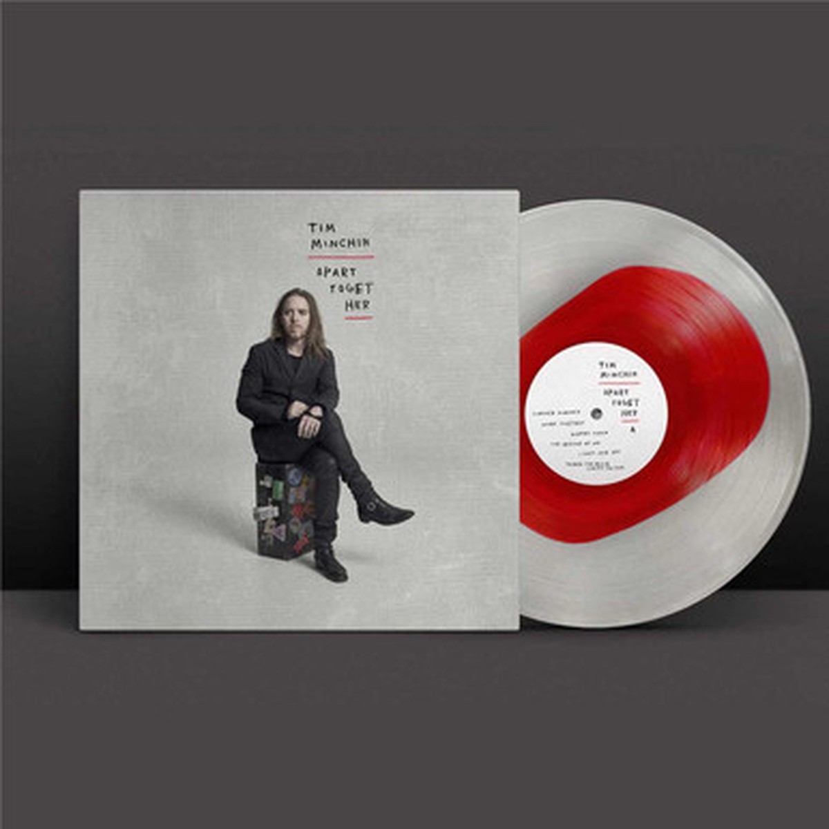 Tim Minchin - Apart Together (LP) - Clear & Red Vinyl