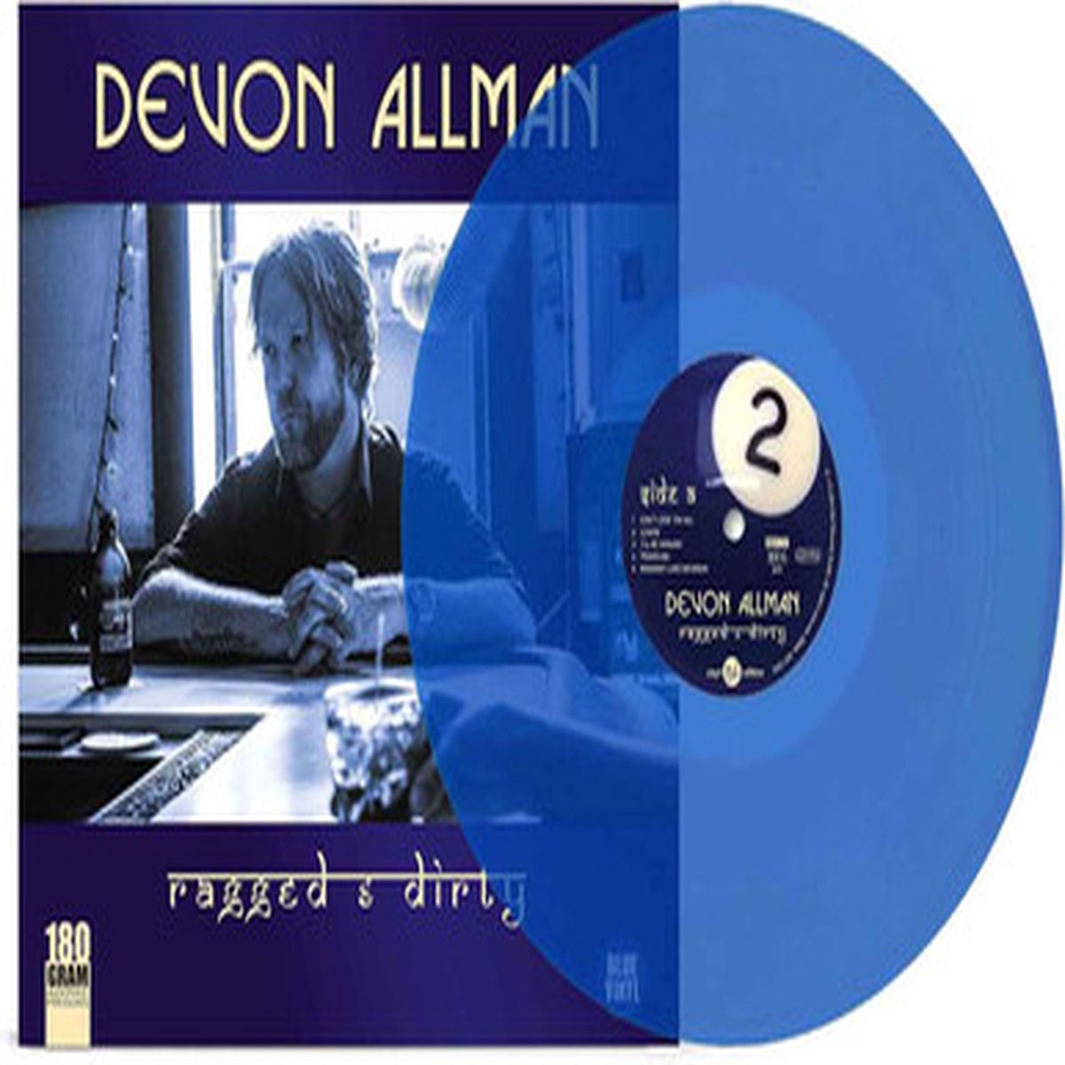 Devon Allman - Ragged & Dirty (LP) - Blue Vinyl