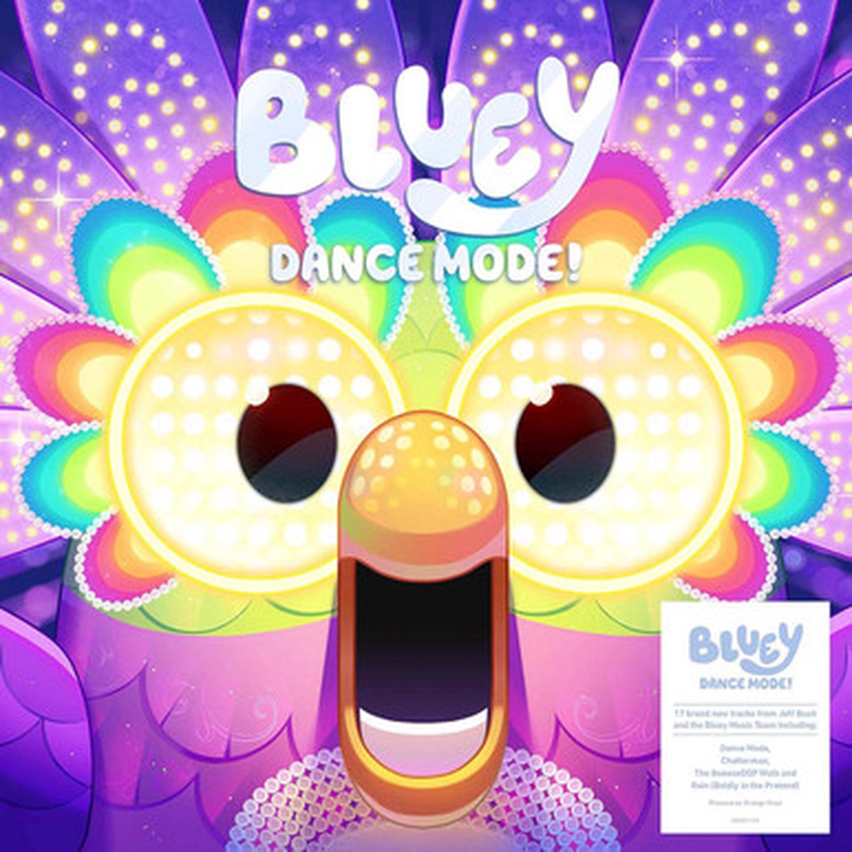 Joff Bush & The Bluey Music Team - Bluey Dance Mode! (LP) - Orange Vinyl