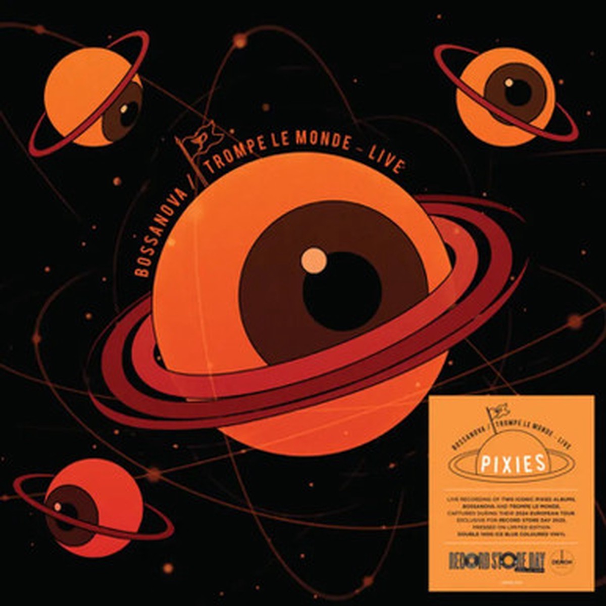 Pixies - Bossanova / Trompe Le Mode - Live From Europe 2023 (2LP) - RSD 2025 Ice Blue Vinyl