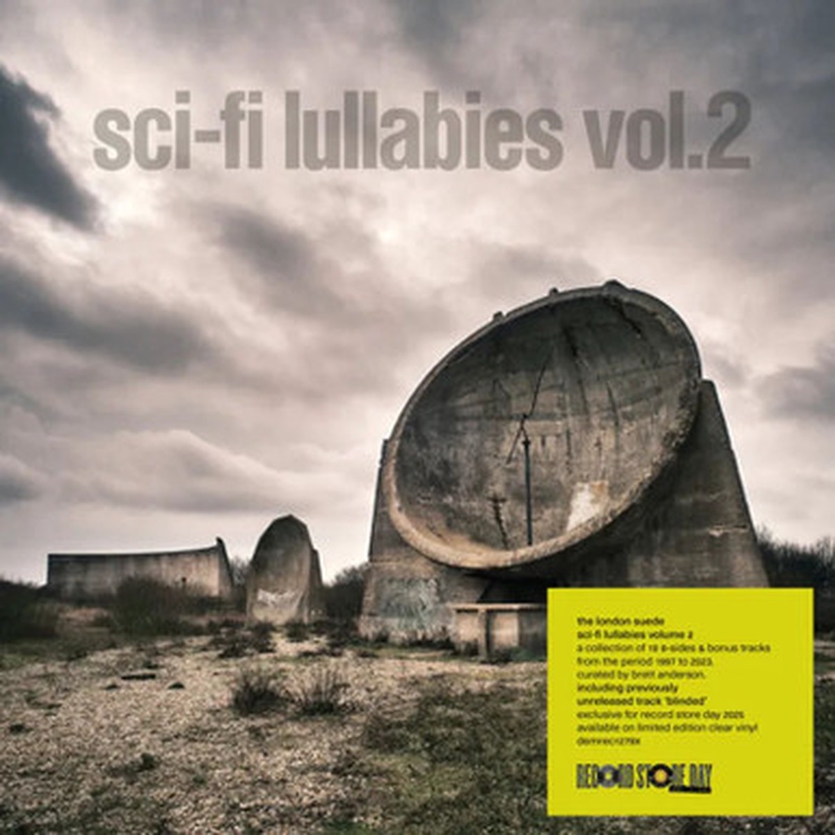 The London Suede - Sci-fi Lullabies 2 (2LP) - RSD 2025 Clear Vinyl
