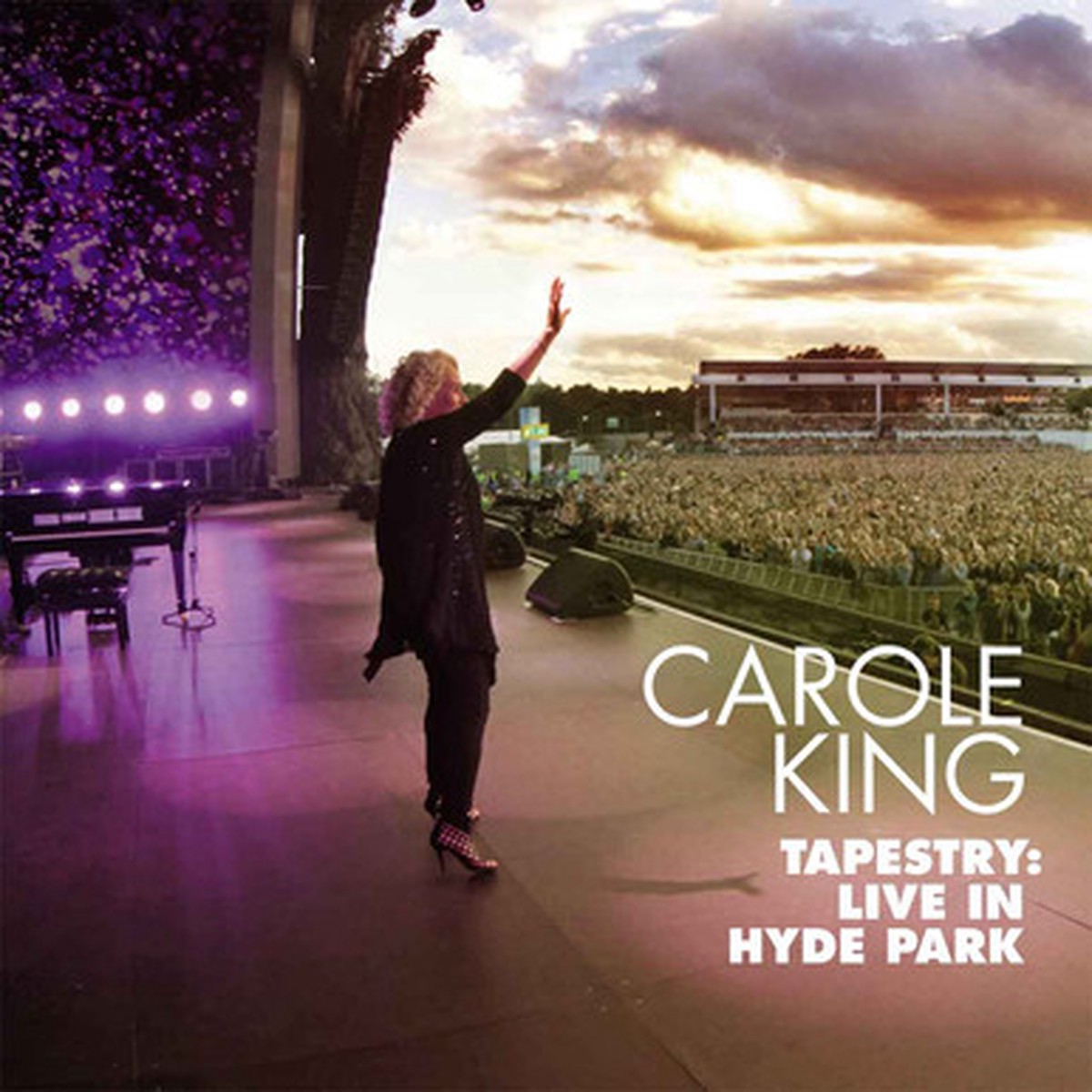 Carole King - Tapestry: Live In Hyde Park (2LP) - Numbered Limited Edition Purple And Gold Marbled Vinyl